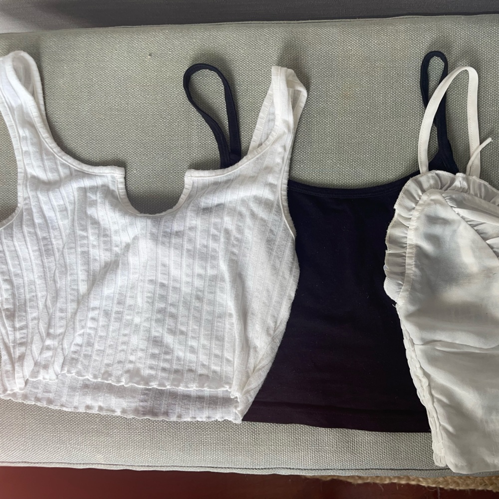 Crop tank top bundle